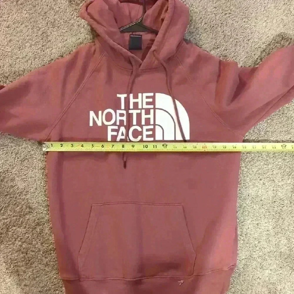 The North Face burgundy hoodie, medium - Picture 8 of 8